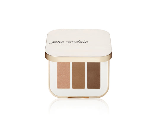 Jane Iredale Pure pressed eye shadow triple - Triple Cognac