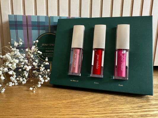 Actie Jane iredale  GLACE & GLOW lips mini trio