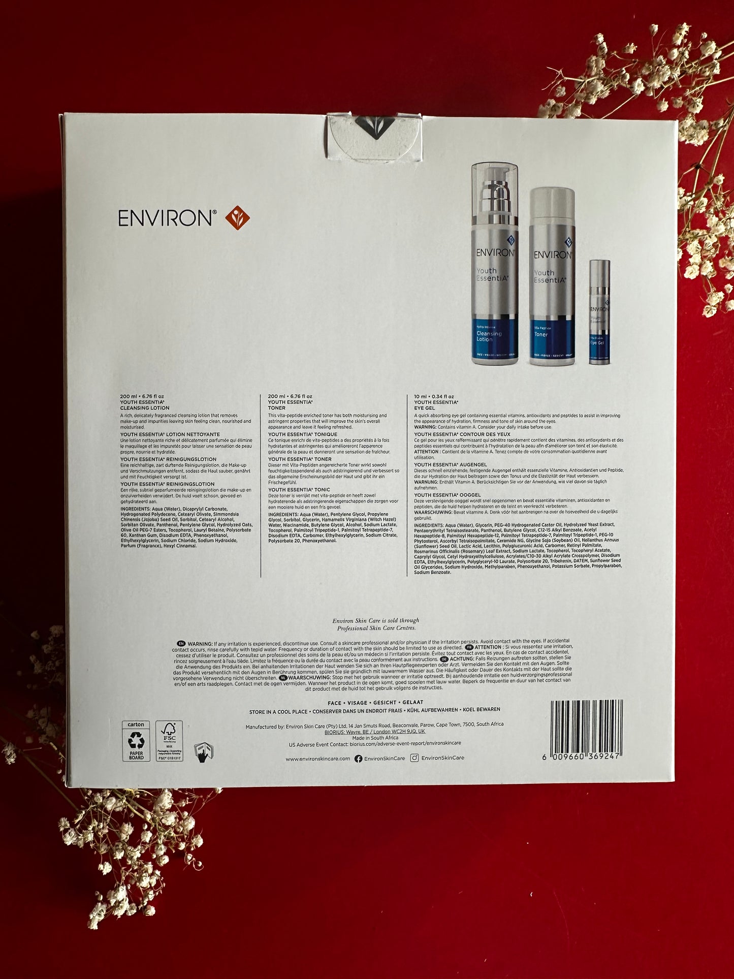 ACTIE Environ Vitamin Start up Youth Essentia Anti Aging